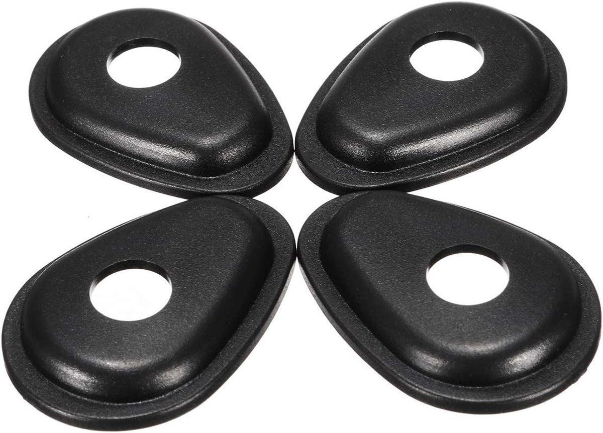 Turnsignal indicator voor Yamaha YZF R1 R6 - set van 4 - zwart - ideaal voor aftermarket verlichting - ShopVlot