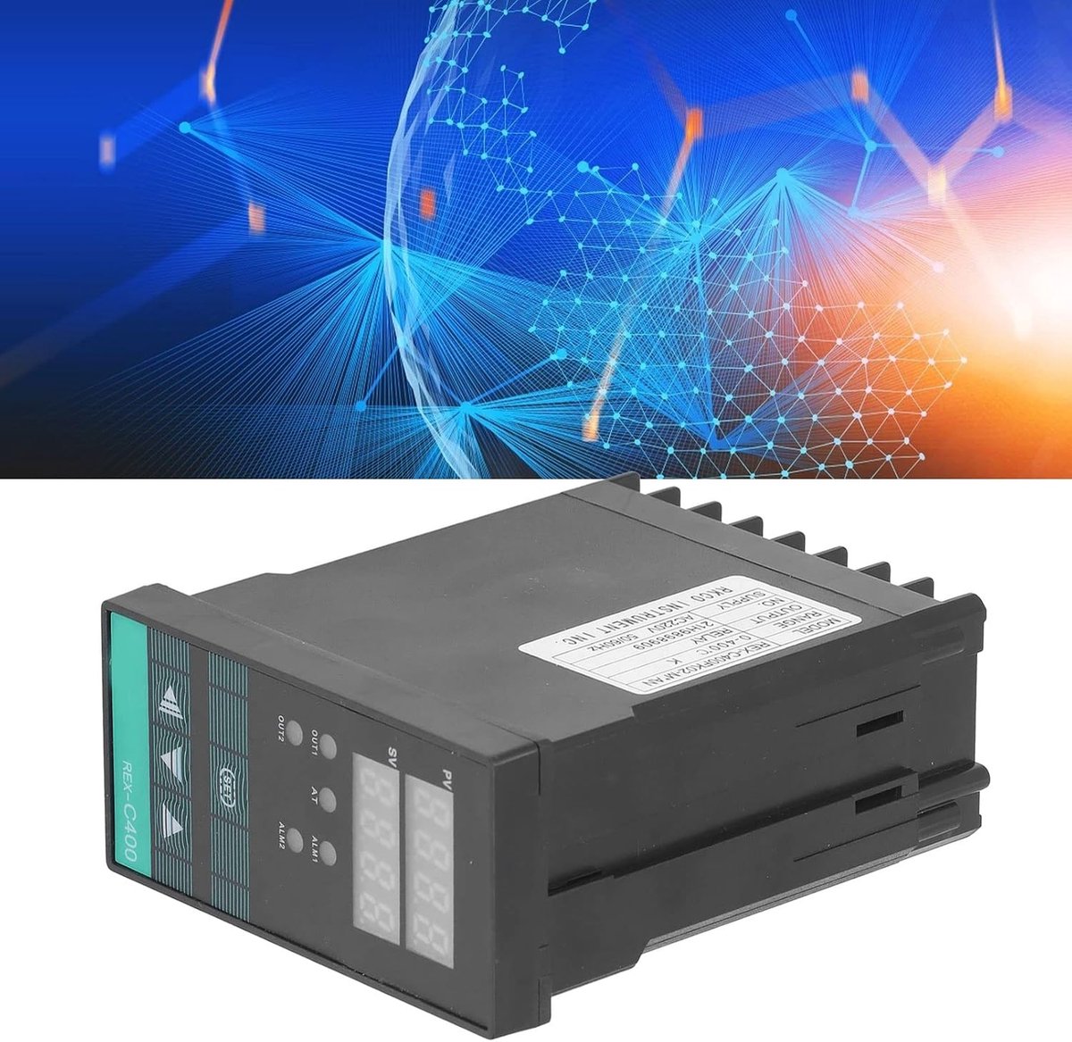 Digitale Temperatuurregelaar - Thermostaat Regelaar - Procesbeheersing - Hoge Nauwkeurigheid - AC220V - Zwart