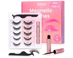 Magnetische Wimpers - Magnetic Fake Lashes - Valse Wimpers met Applicator & Eyeliner