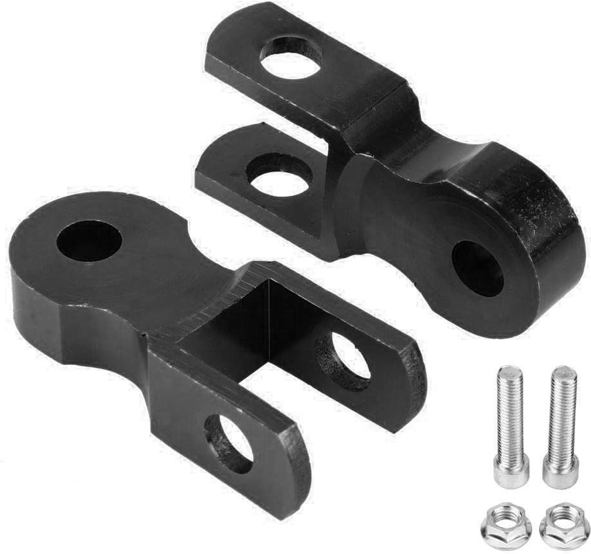 Motorfiets schokdemper riser 5cm - aluminiumlegering - verhoogt chassis - verbeterde stabiliteit - ShopVlot