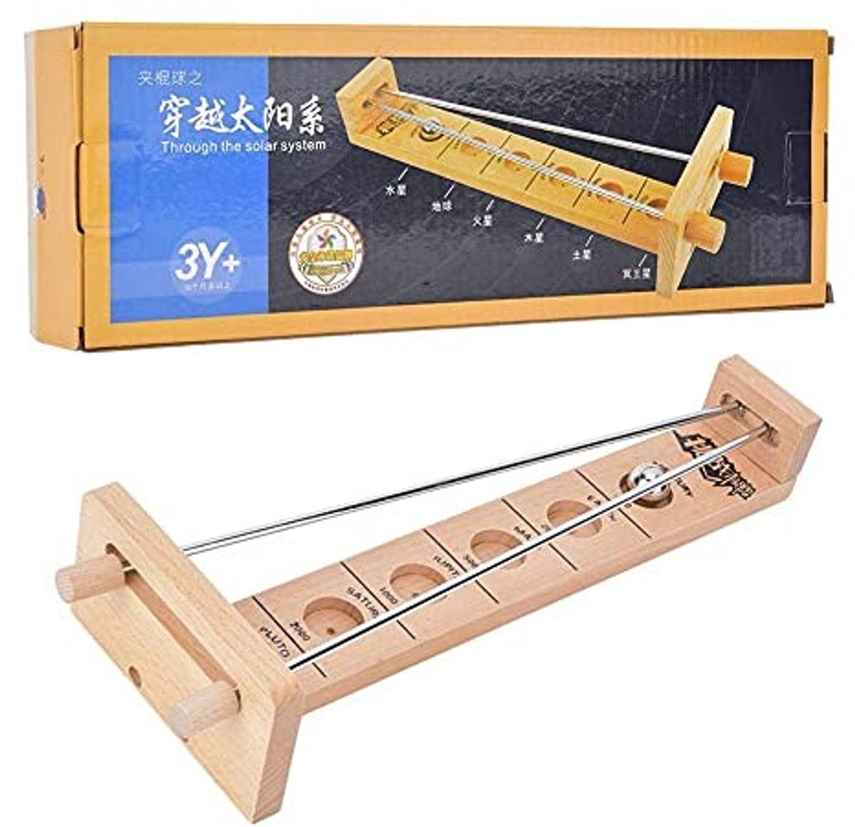 Omgoods- Balansspel Educatief - Montessori Speelgoed - Kinderspeelgoed - Intellectueel Spel - Veilig Houten Speelgoed - Geschikt voor Alle Leeftijden - Puzzelspel
