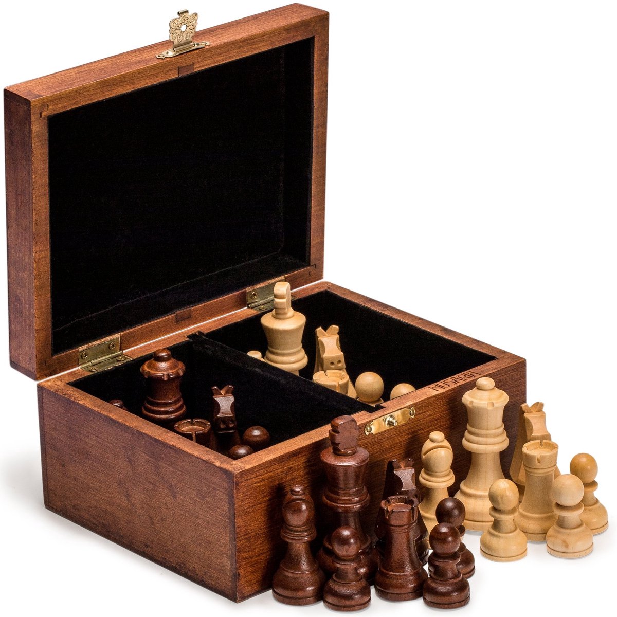 Omgoods - Staunton Schaakstukken Set met Houten Doos
