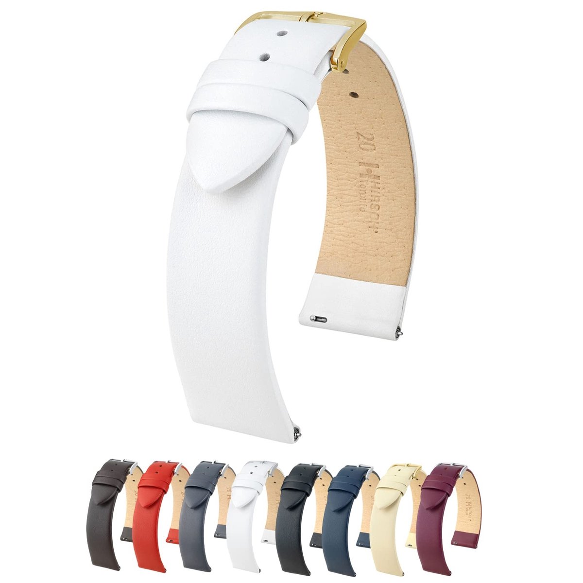 Omgoods - Calfskin Horlogeband met Snelle Bevestiging, Zacht en Flexibel