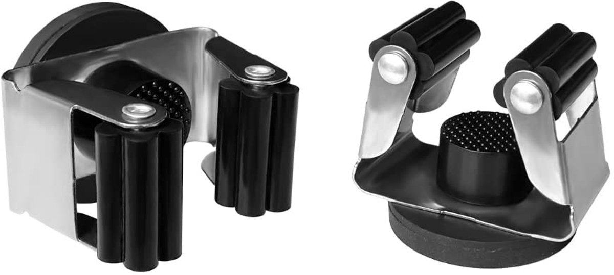 Omgoods - Magnetische Bezemhouder Wandbevestiging (Set van 2)