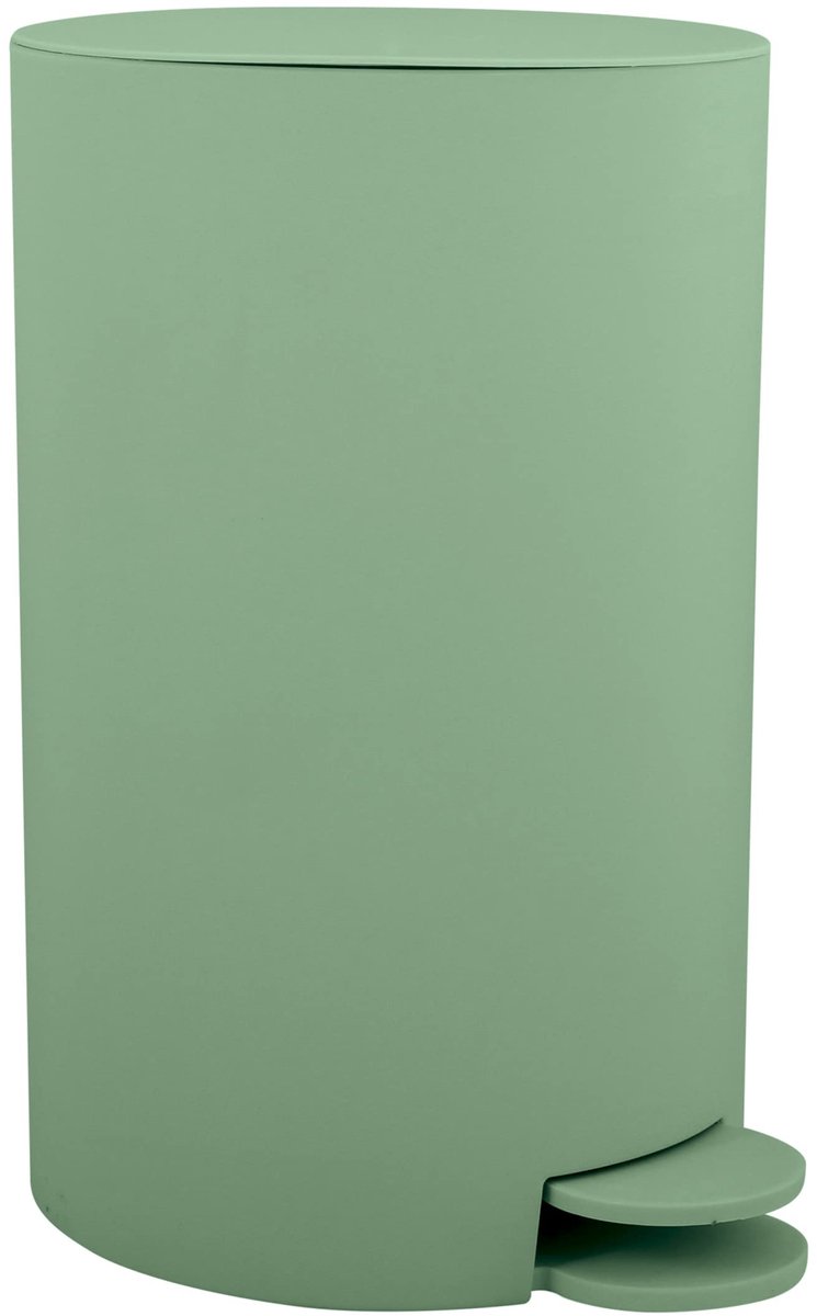 Omgoods - Chic Pedal Vuilnisbak met Afneembare Binnenemmer, 3 Liter