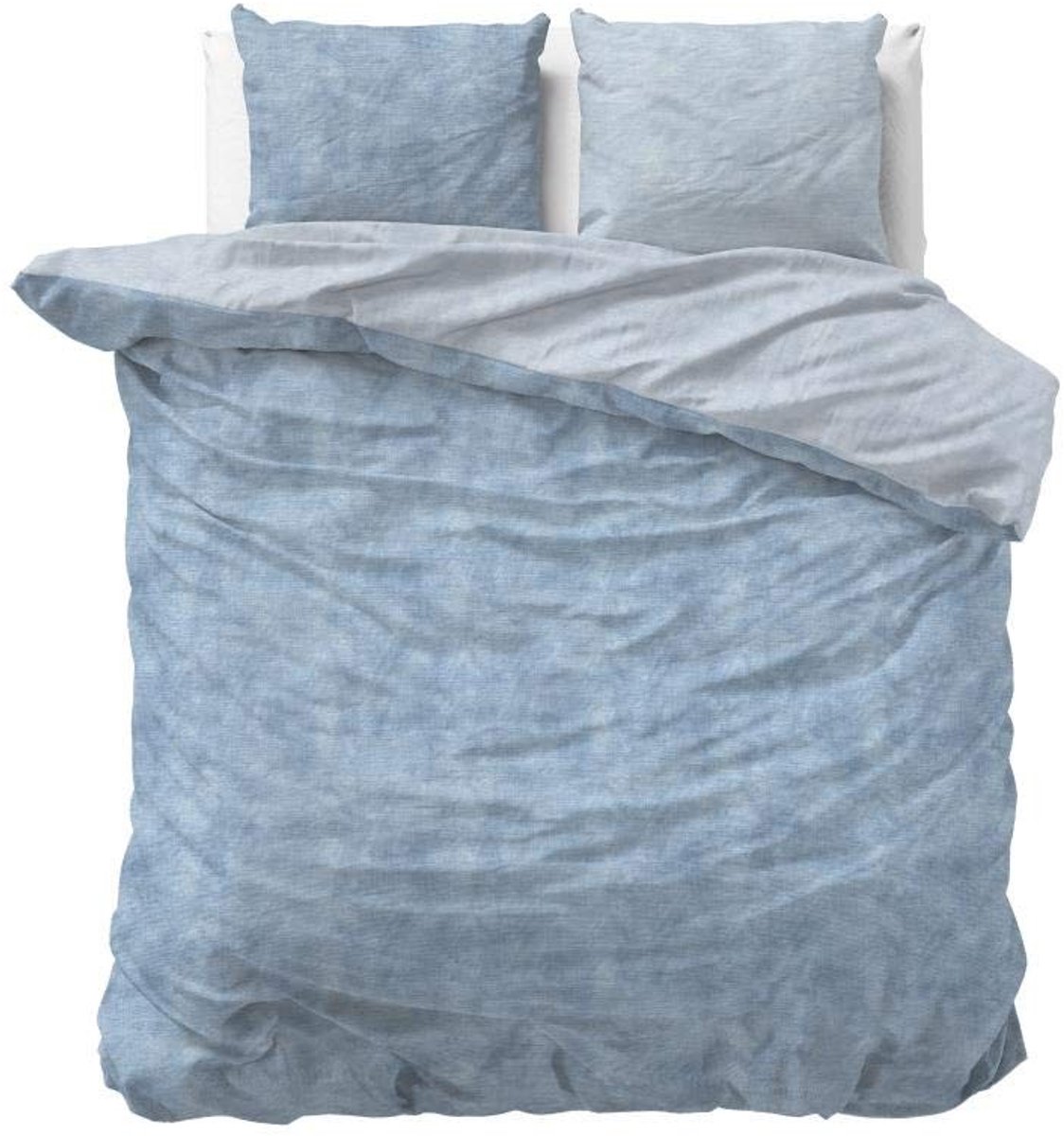 Omgoods - Warm Flanel Dekbedovertrek met 2 Kussenslopen, 200 x 220 cm