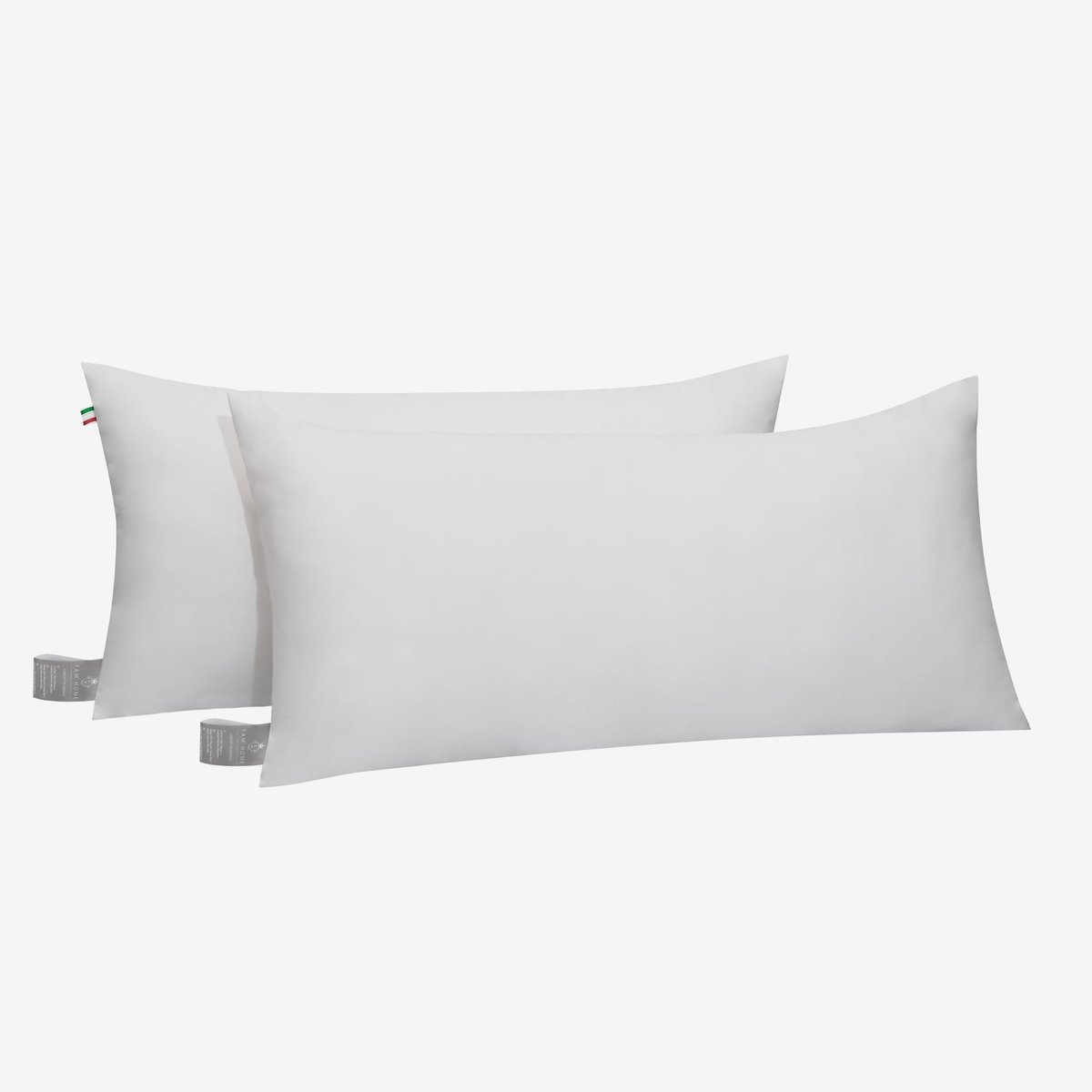 Omgoods - Zachte Microvezel Hoofdkussens 50x80cm Set van 2 - Hypoallergeen