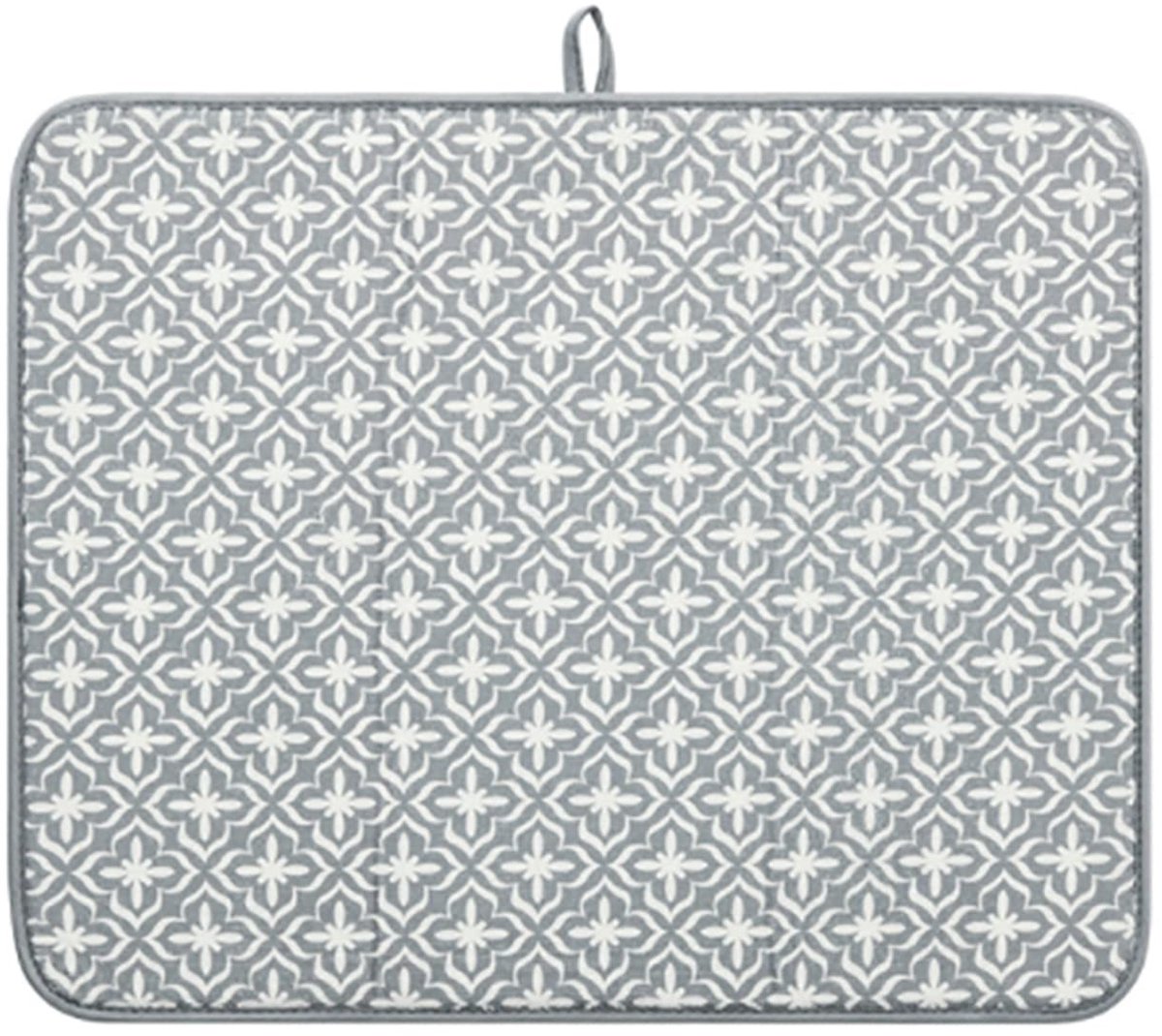 Omgoods- Afwasmat Sneldrogend - Microvezel - Hittebestendig - Afdruiprek - 49x41 cm - Absorberend Materiaal - Afdruipmat