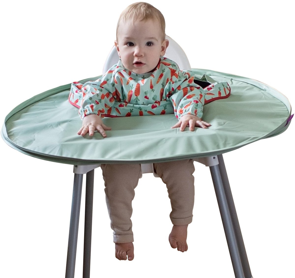 Omgoods - High Chair Bib en Tray Set voor Kinderen