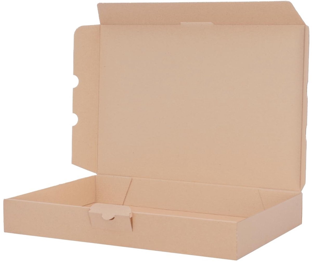 Omgoods - Verpakking Maxi Briefdozen 350 x 250 x 50 mm Bruin 25 Stuks