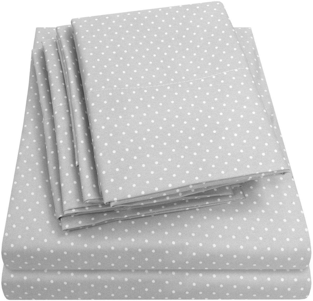 Omgoods - 6-delige Microfiber King Size Bedlinnen Set met Extra Kussenslopen