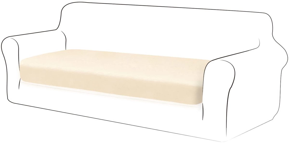 Omgoods - Velvet Sofa Kussenhoes voor 3-Zits Bank Lvoor