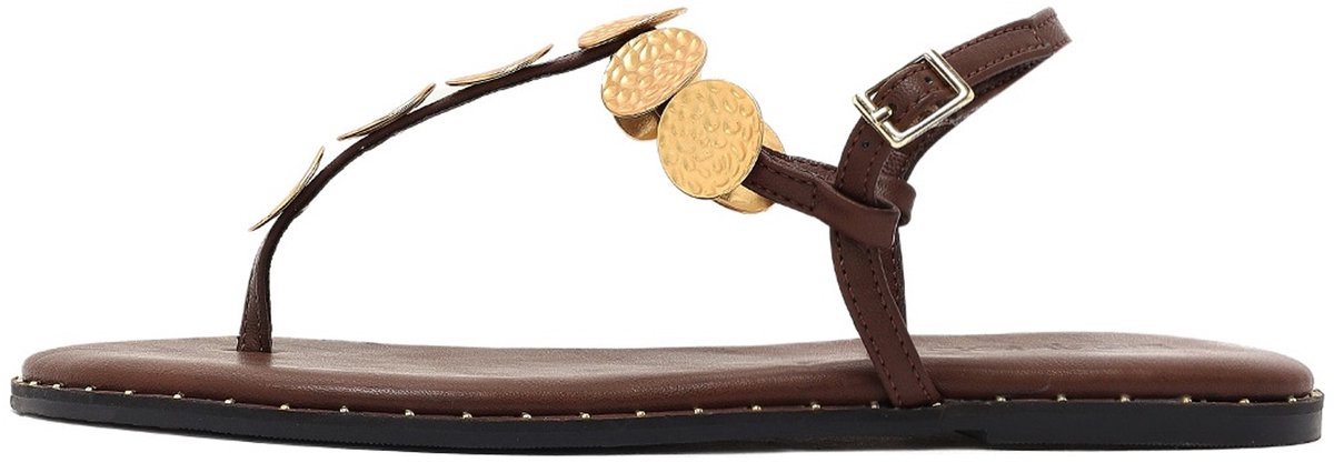 DERIMOD Sandalen Imitation Leren Sandalen