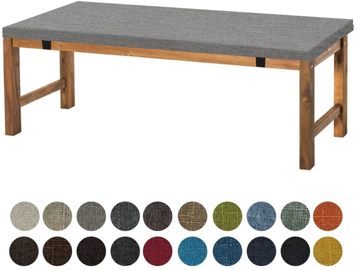 Omgoods - Tuinbankkussen 160x40x5cm met Antislip en Wasbaar Design