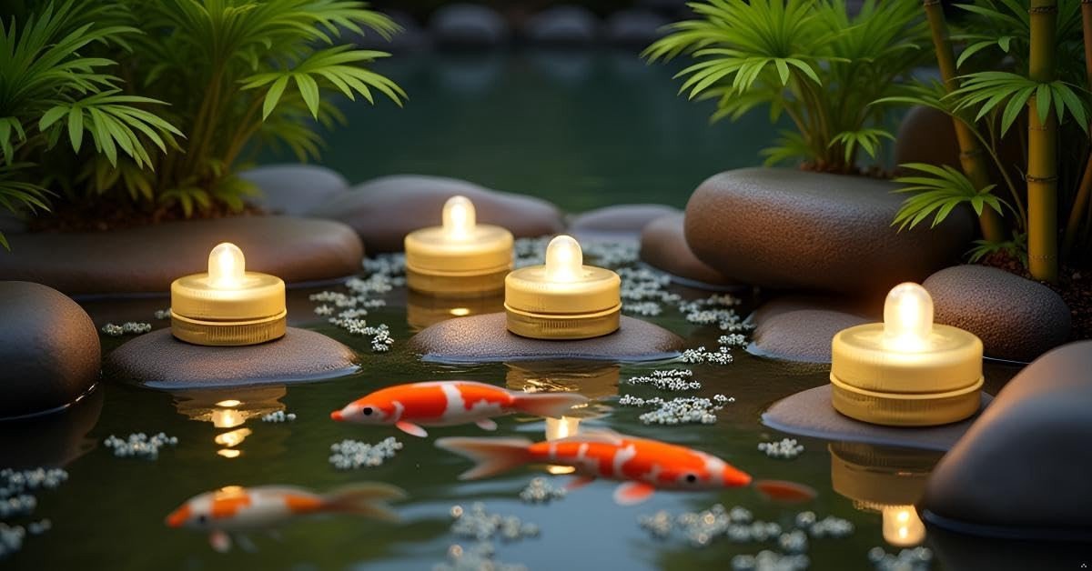 Omgoods - Set van 50 Onderwater LED Lichten voor Decoratie
