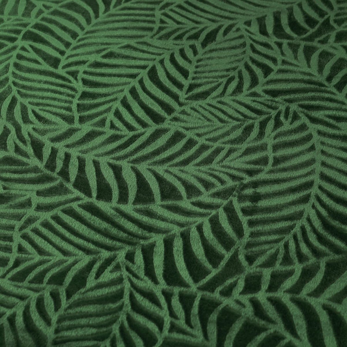 Omgoods- Fleece Deken 280 g/m² - Lichtgewicht - Zacht - Pluche - Bladeren Patroon - 150 cm x 200 cm