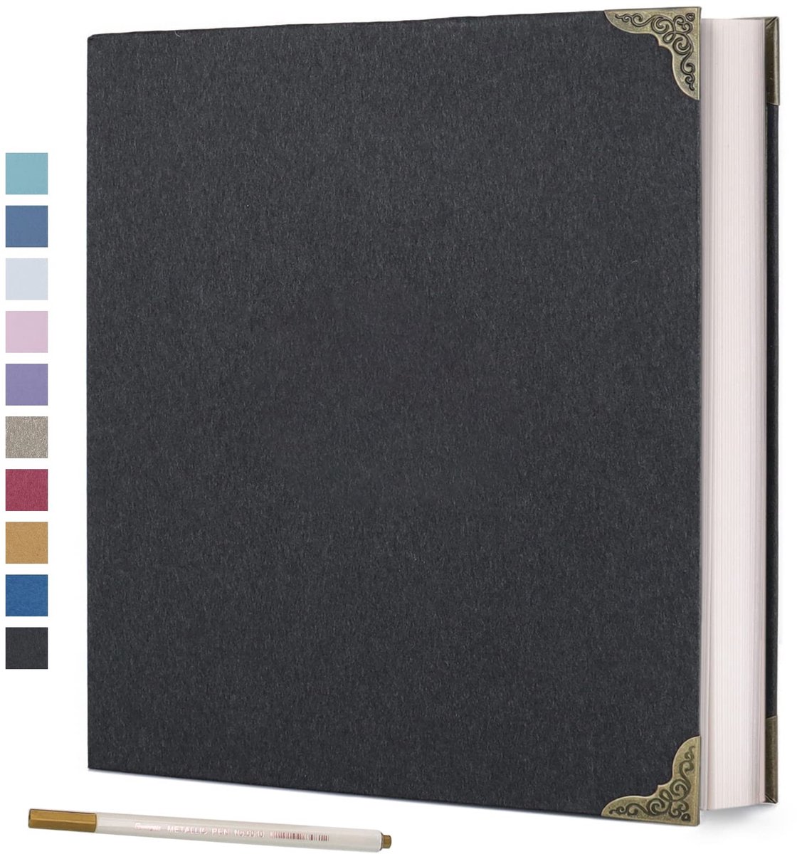 Omgoods - Fotoalbum met DIY Scrapbook Set, 60 Pagina's