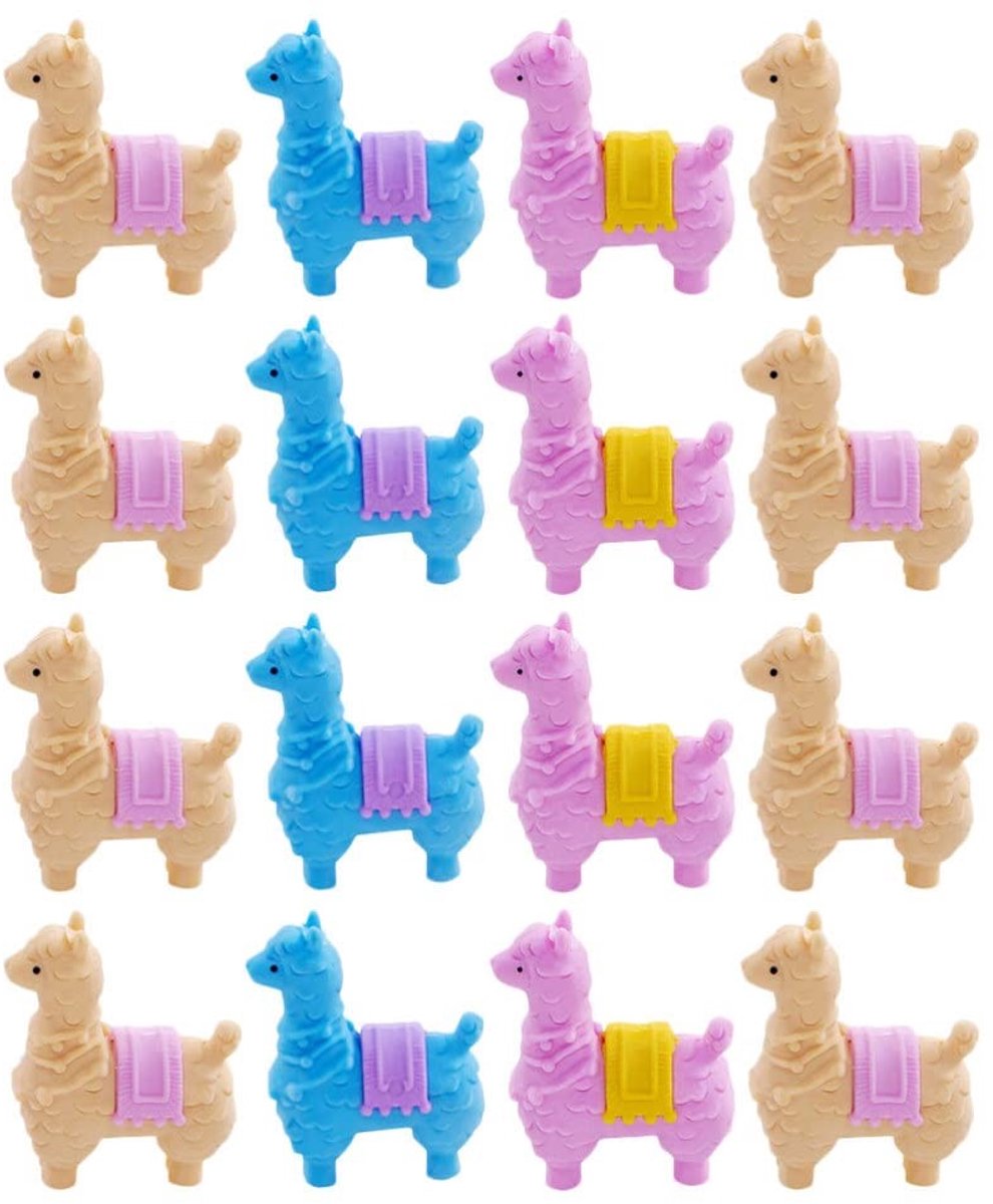 Omgoods - 16 Stuks Cartoon Dieren Gum voor Kinderen