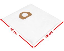 Omgoods - 10 Stofzuigerzakken Compatibel met TACKlife PVC01A Nass-Trockensauger