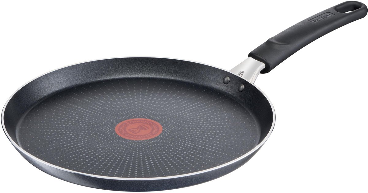 Omgoods - C38510 XL Force Crêpepan 25 cm - Anti-aanbaklaag en Thermosignaal