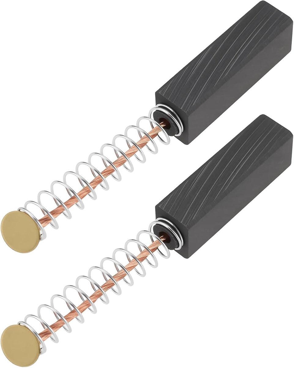 SnelShoppen - Carbon Borstel 24x8x6.4mm Voor Hilti TE 17 - Vervangingsborstel Met Ingebouwde Veer - Stabiele Contact en Vermogen