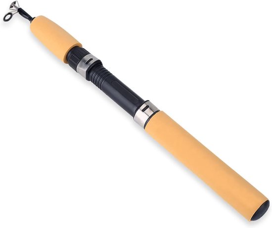 SnelShoppen - Visspullen voor de winter, ijsvisserij, gemaakt van robuust fiberglas, inklapbaar, compacte hengel, perfecte viservaring van Snelshoppen — afbeelding 2