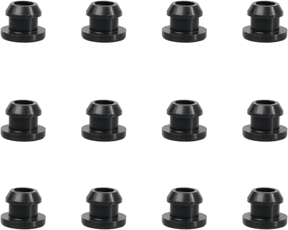 Set of 12 Rubber Attachments, Rust Protection for Motorhome Stoves, Rust Protection, Compatible with Hobs with 5 mm - ShopVlot