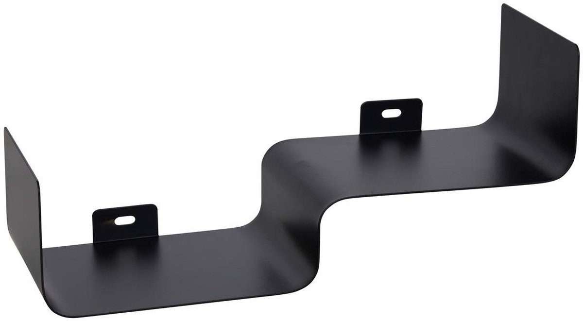 Trapvormige wandplank van staal EMILIO