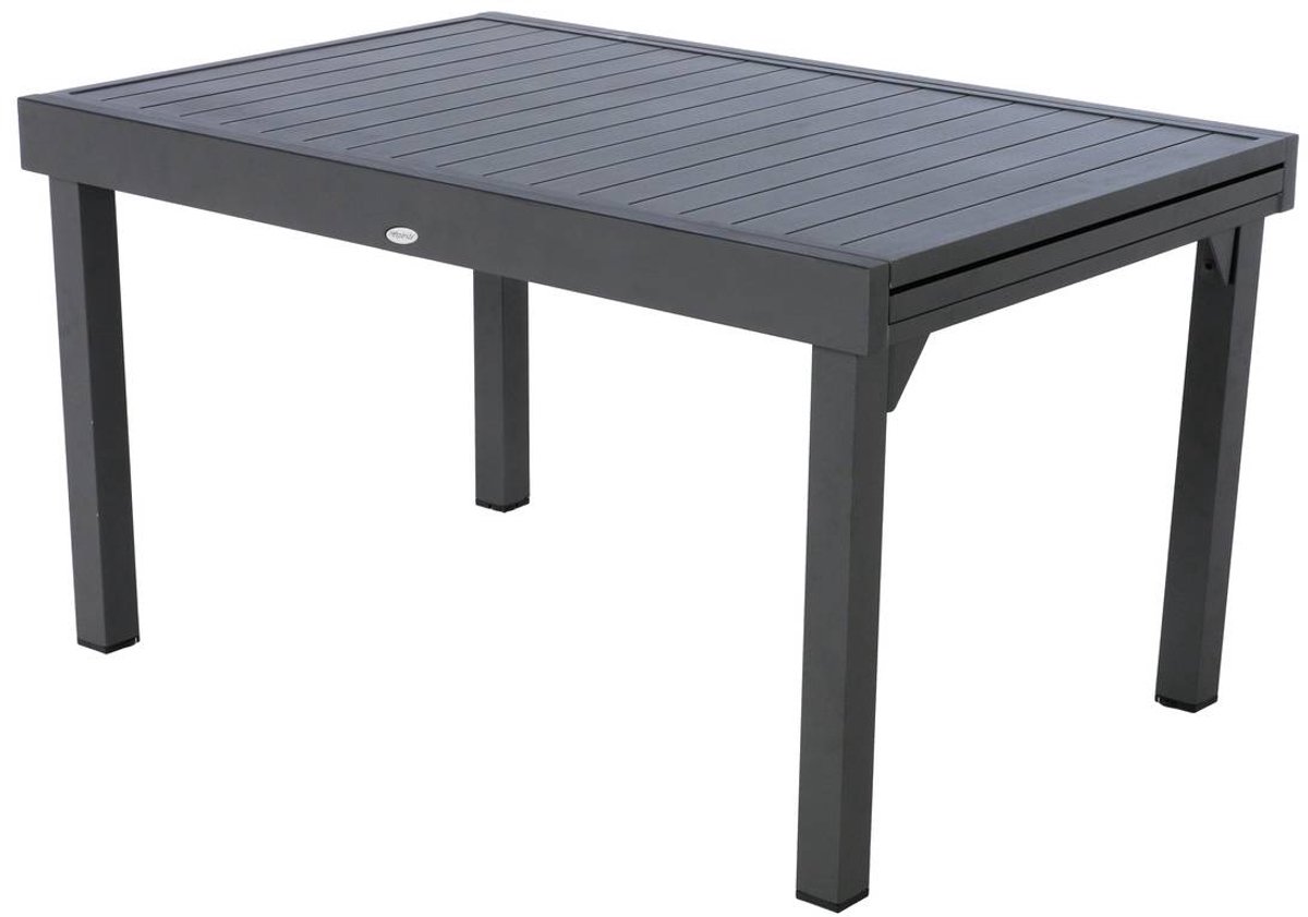 Uitschuifbare tuintafel voor 10 personen PIAZZA