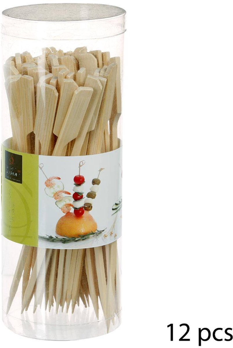 Set van 48 BAMBOU CUISINE-prikkers