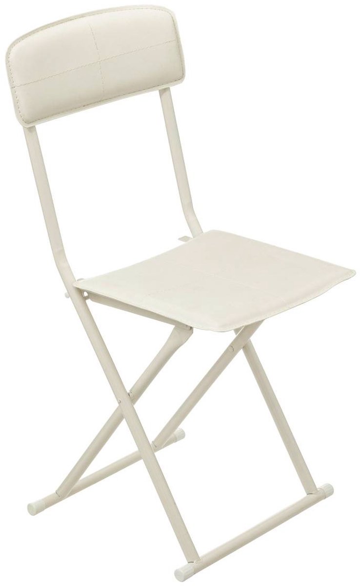 5Five Vouwstoel in kunstleder 40x47x86cm - Beige