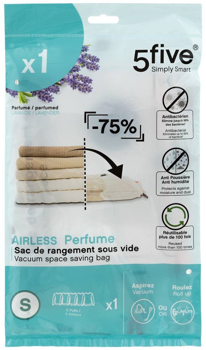 Sac compresseur air parfumé 50X60
