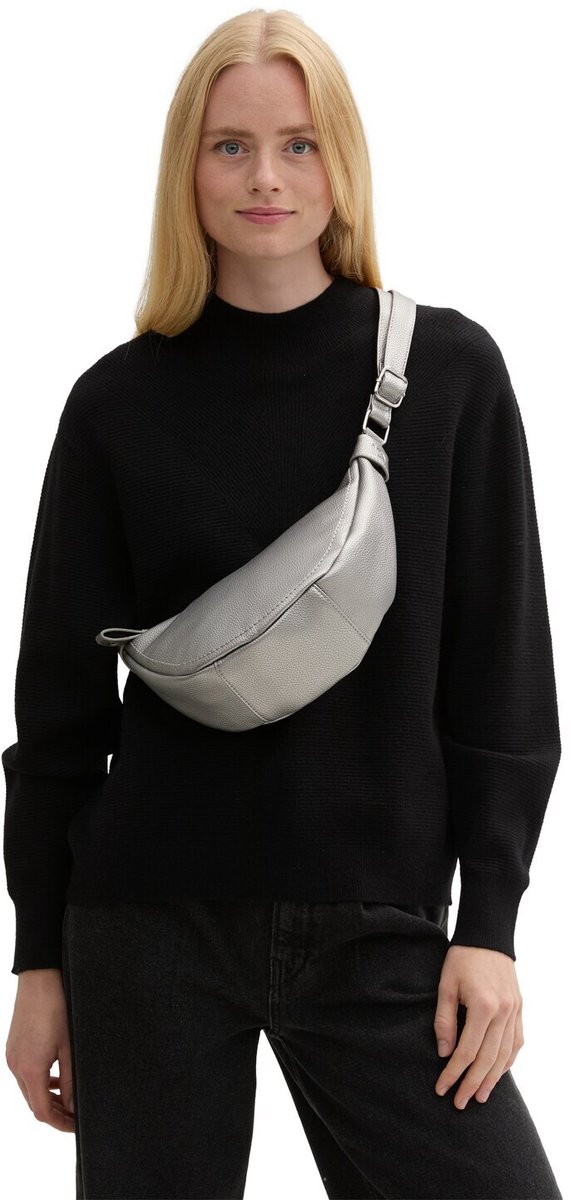 TOM TAILOR Schoudertas Liriel Cross Bag Silver Zilverkleurig