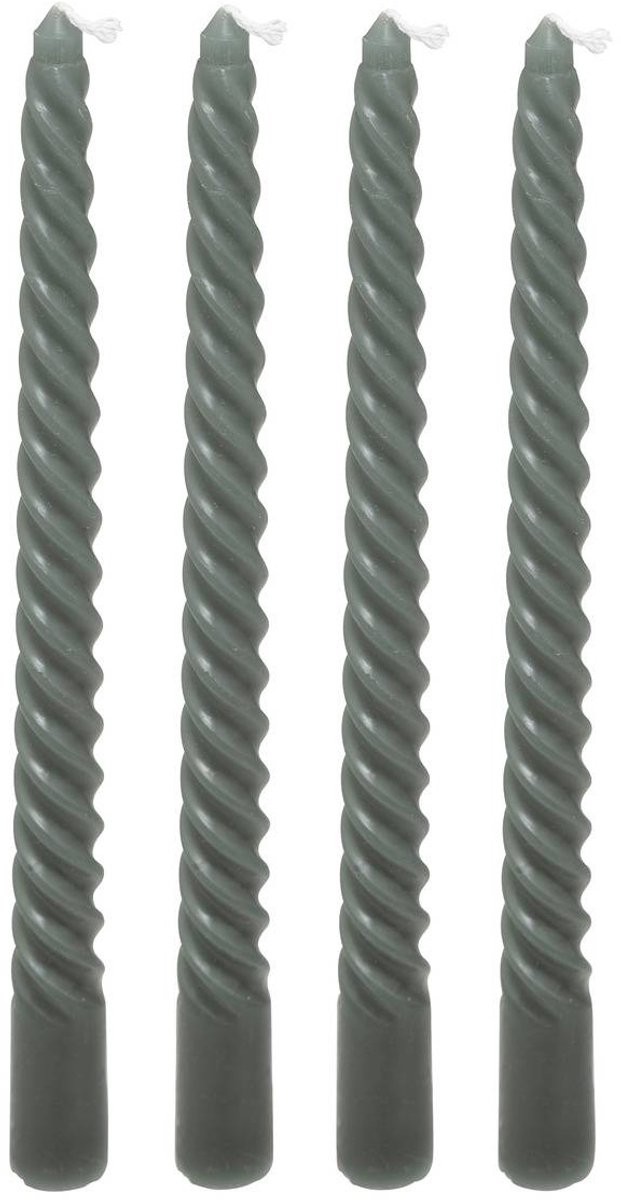 Set van 4 TWIST MANY-kaarsstokken
