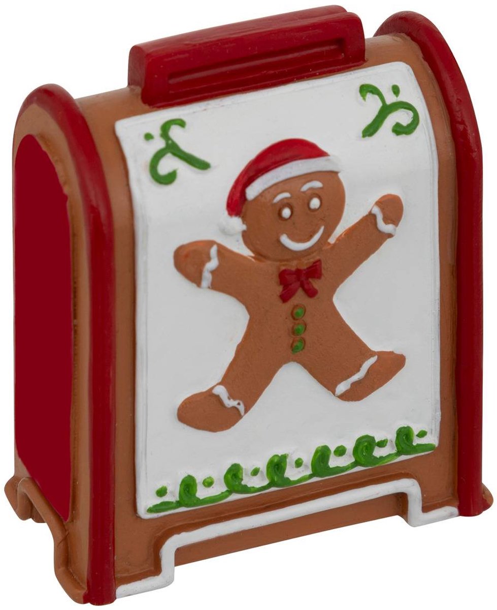 Accessoire voor kerstdorp: brievenbus