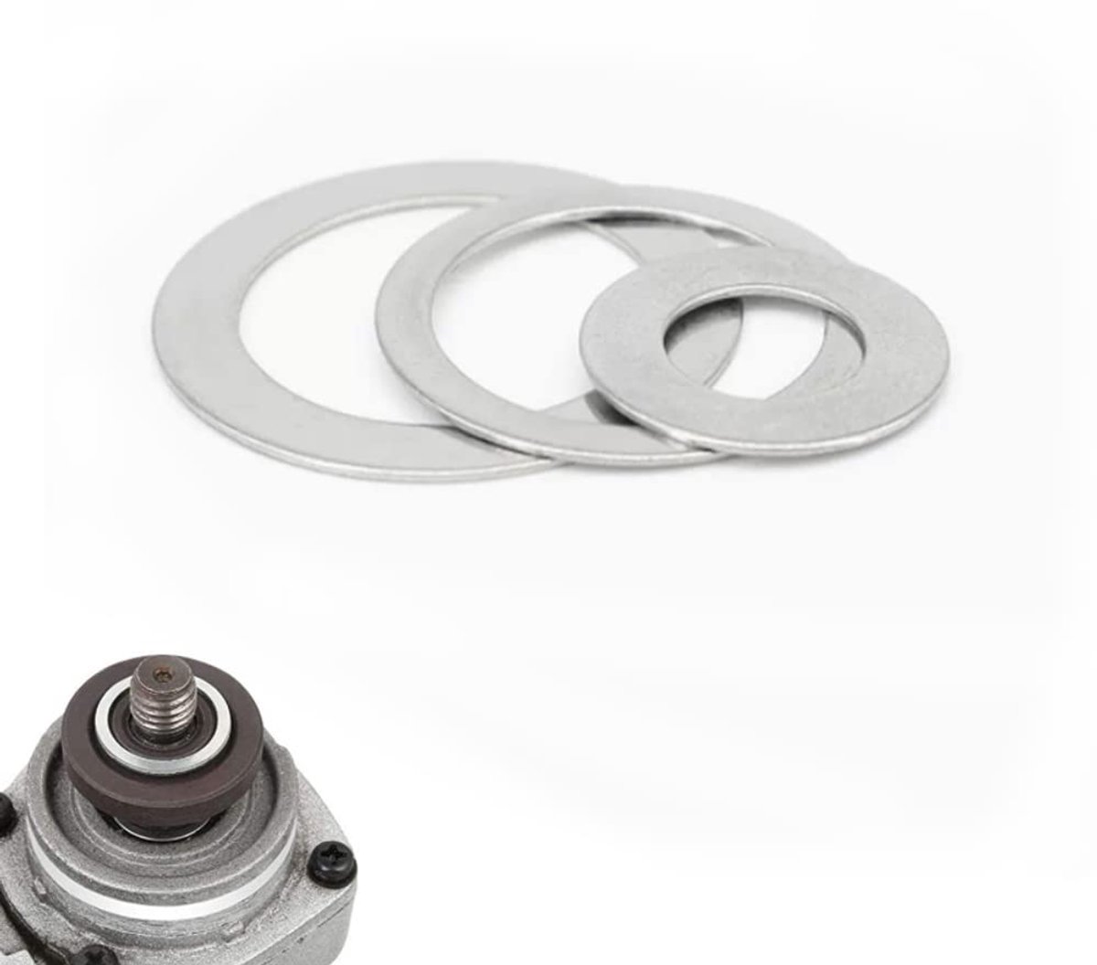 Saw Blade Adapter, 3 Pcs Metal Ring Rings Circular Saw Blade Ring Adapters Reduction Rings (30x22.22mm) - ShopVlot