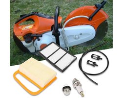 Air Filter Tune Up Kit Service Kit Air Filter Primer Lamp & Plug for TS410 TS420 Replacement Parts Cropped Saw - ShopVlot