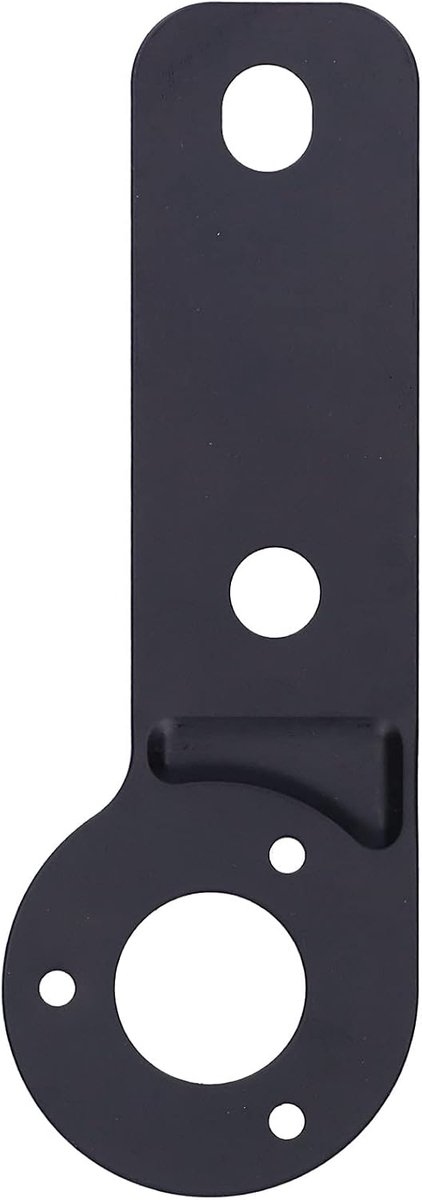 SnelShoppen - Trailer Plug Houder, Metalen Montageplaat, Stekkerhouder, Plug Connector voor Commerciële Voertuigen, Trucks, Motorhomes, Caravans, Eenv