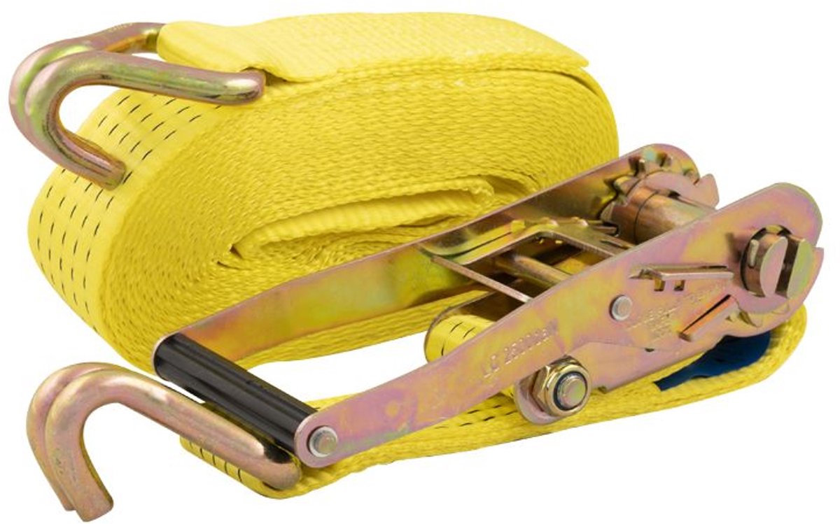 Spanband geel 900x5 cm (5000 kg)