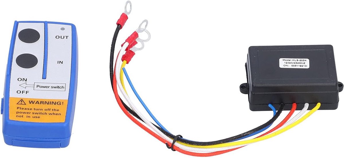 Dump Trailer Draadloze Afstandsbediening - Winch Afstandsbediening Kit - 150mAh Alkaline Batterij - ShopVlot