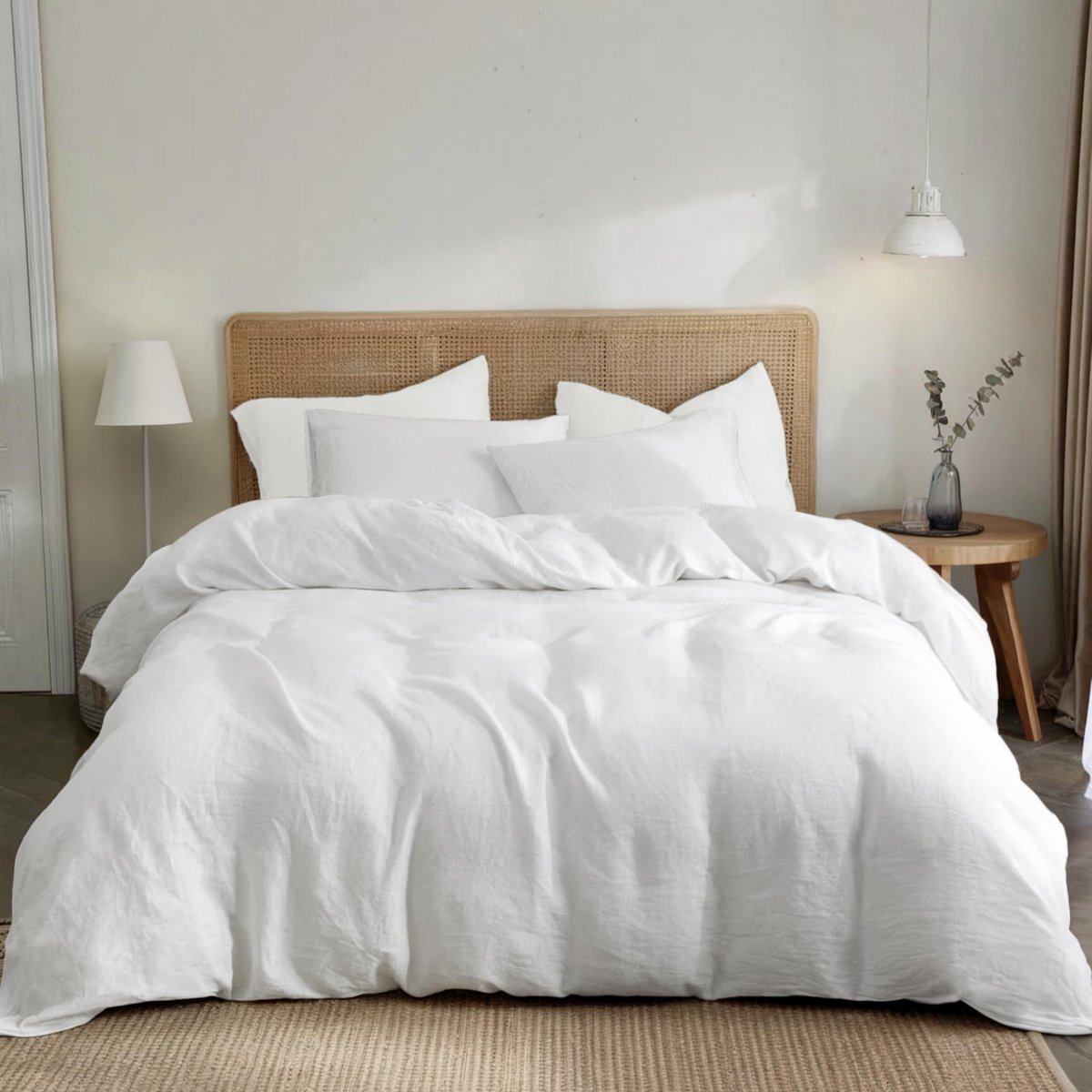 Omgoods - Bedset van 3 Stukken van 100% Katoen Percale 200x200 cm
