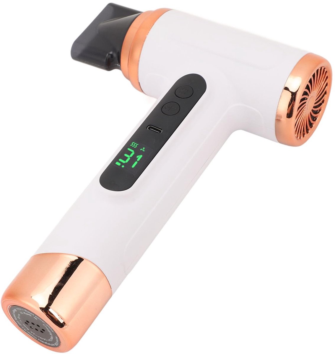 Omgoods - Draadloze Haardroger met Oplaadbare Batterij voor Reizen