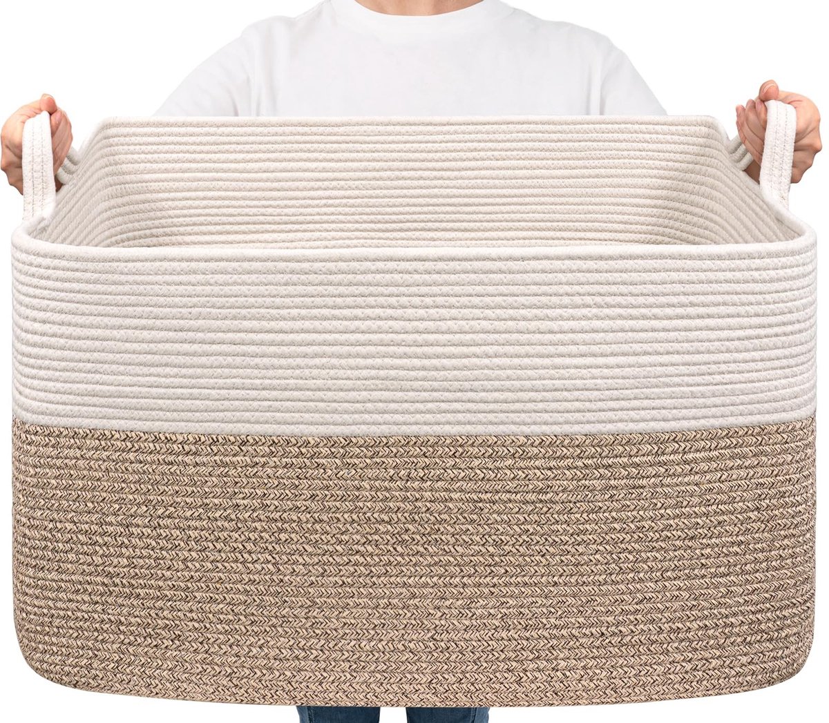 Omgoods - 85L Wasmand voor Baby Speelgoed en Beddengoed, Vouwbare Opbergmand