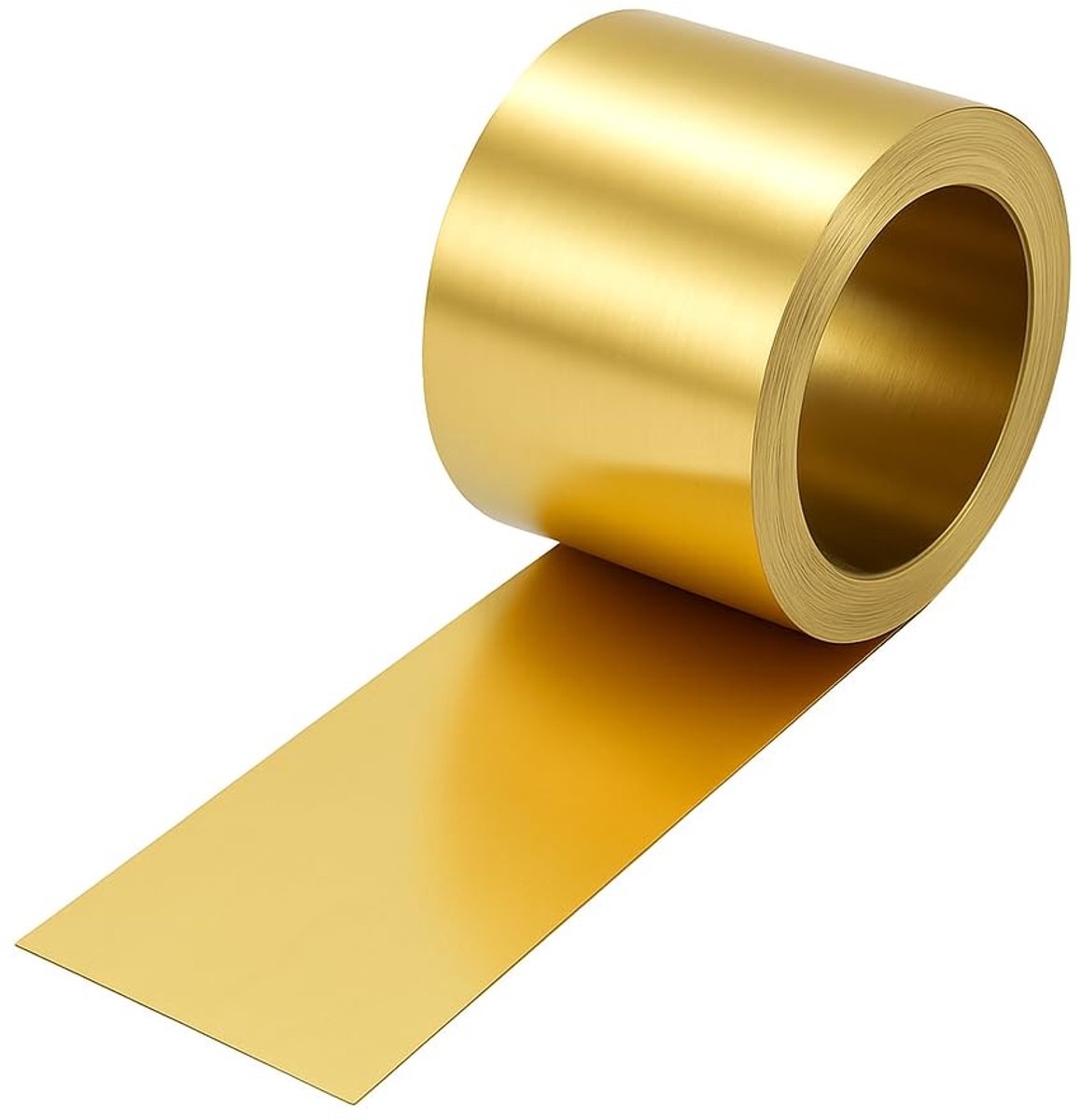 Omgoods - Messing Tape Rol - 1000 x 300 mm voor Ambachten en Reparaties