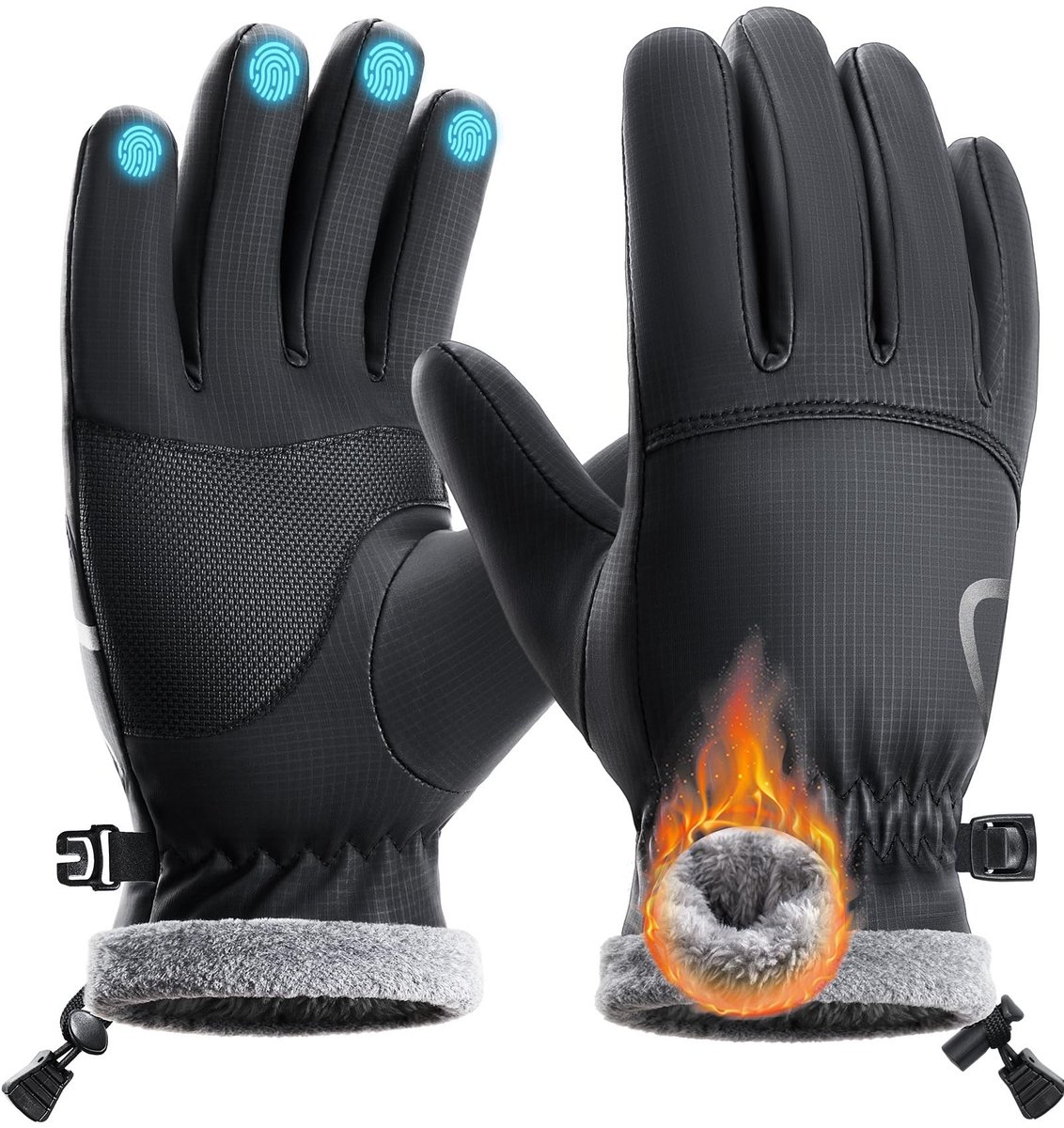 Omgoods - Winterhandschoenen voor Mannen en Vrouwen met Touchscreen