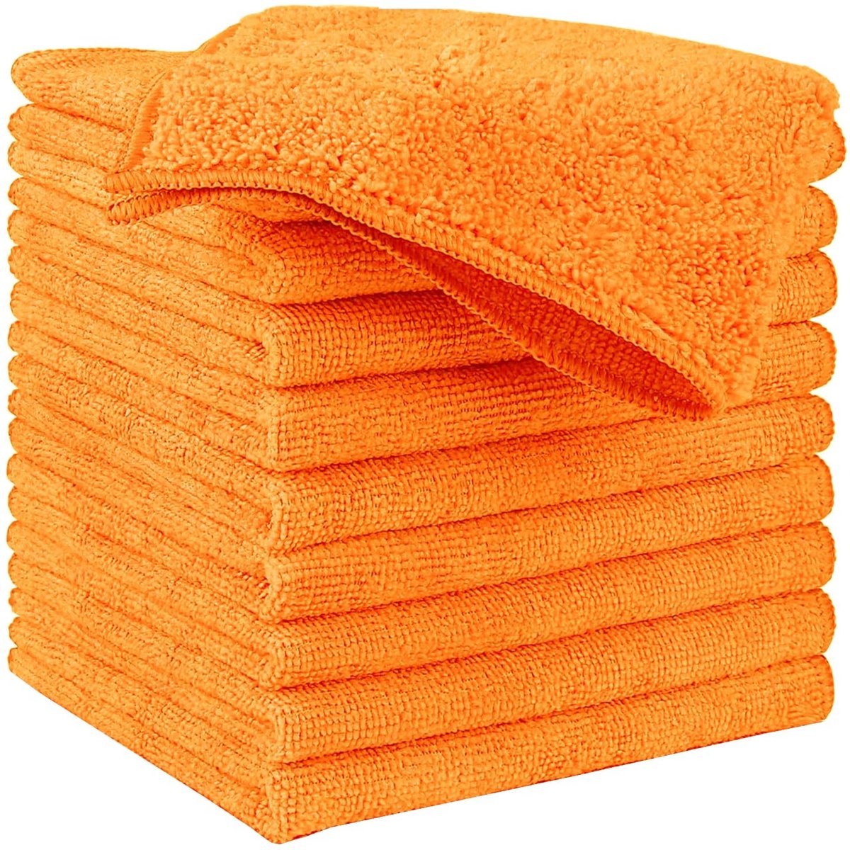 Omgoods - Set van 10 Microfiber Schoonmaakdoeken - Herbruikbaar en Effectief voor Huishoudelijk Gebruik