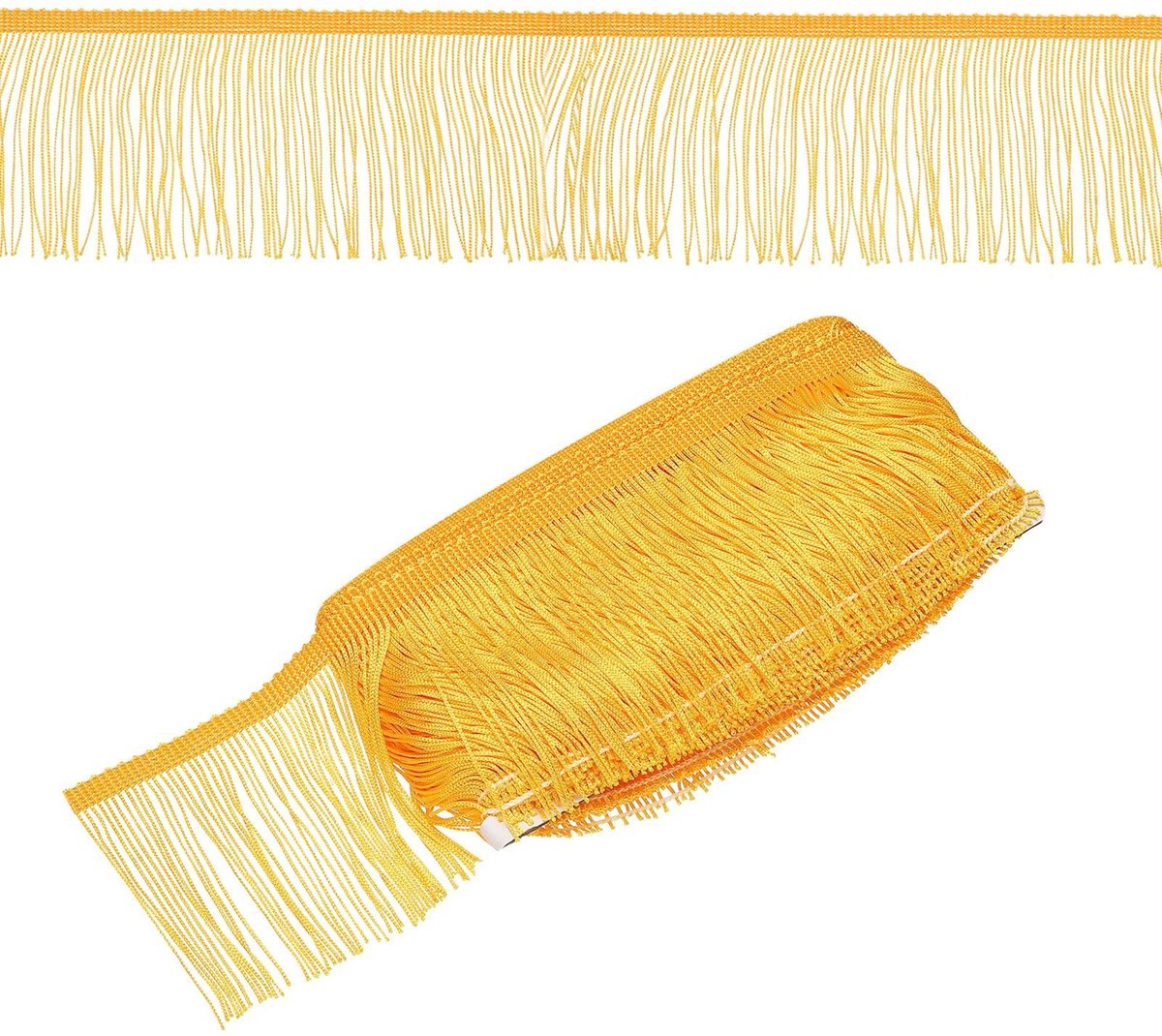 Omgoods - Gouden Franje Trim voor Gordijnen en Decoratie DIY
