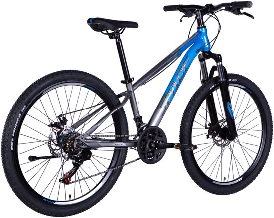 Mars - Mountainbike - 26 inch - 21 versnellingen - Schijfremmen - Voorvork met vering - Blauw van Mars — afbeelding 3