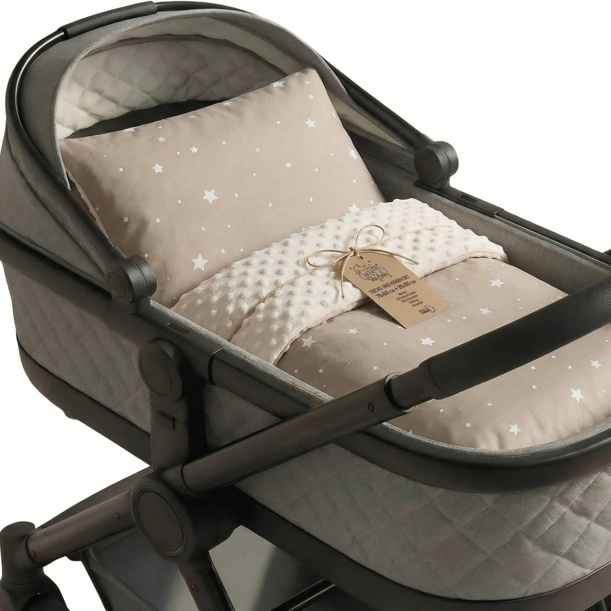 Omgoods - Baby Dekentje en Kussen Set voor Kinderen 75x60 cm