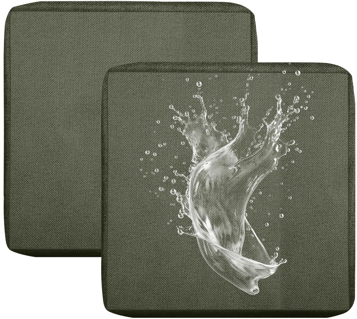 Omgoods - Waterdichte Kussenhoezen voor Tuinmeubelen 60 x 60 cm